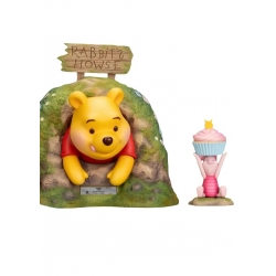 Winnie The Pooh and Pigglet Master Craft von Beast Kingdom - Disney 33 cm Statue