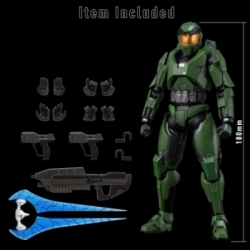 Chief Mjolnir Mark V di 1000toys Ricolorazione - Halo in scala 1/12 action figure