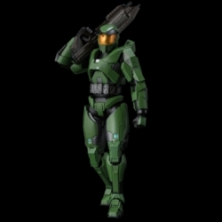 Chief Mjolnir Mark V di 1000toys Ricolorazione - Halo in scala 1/12 action figure