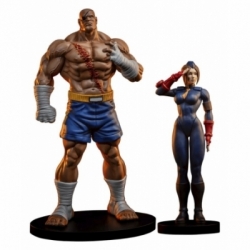 Sagat e Juli (Street Jam) di Premium Collectibles Studio - Statua in scala 1/10 di Street Fighter