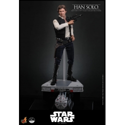 Han Solo di Hot Toys - QS026 - Star Wars Episode IV: A New Hope in scala 1/4 action figure
