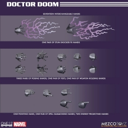 Doctor Doom One:12 by Mezco - Marvel 1/12 scale action figure