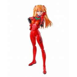 Asuka Shikanami Langley SH Figuarts Ristampa di Bandai Tamashii Nations - Neon Genesis Evangelion 14 cm action figure