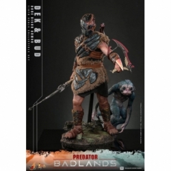 Dek e Bud (Armatura Bisonte d'Ossa) di Hot Toys - Predator: Badlands action figures in scala 1/6