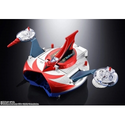 Grendizer and Spazer (Deluxe) Popy Chogokin van Bandai Tamashii Nations - Grendizer 14 cm actiefiguur