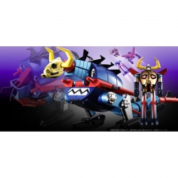 Gaiking And Daiku Maryu Chogokin van Bandai Tamashii Nations - Divine Demon Dragon Gaiking 20 cm actiefiguur
