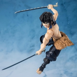 Inosuke Hashibira SH Figuarts von Bandai Tamashii Nations - Demon Slayer: Kimetsu no Yaiba 14 cm Actionfigur