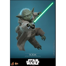 Yoda van Hot Toys - MMS878 - Star Wars Episode III: Revenge of the Sith 1/6 schaal actiefiguur