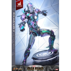 Iron Man Mark IV (Haze Fractal Armor) van Hot Toys - MMS855D79 - Iron Man 2 1/6 schaal actiefiguur