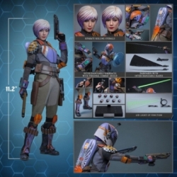 Sabine Wren par Hot Toys - TMS171 - figurine 1/6 Star Wars Rebels de 28 cm