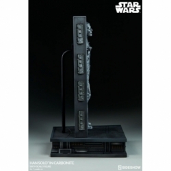 Han Solo In Carbonite Sixth Scale par Sideshow Collectibles - diorama 1/6 Star Wars de 38 cm