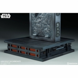 Han Solo In Carbonite Sixth Scale par Sideshow Collectibles - diorama 1/6 Star Wars de 38 cm