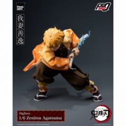 Zenitsu Agatsuma FigZero van ThreeZero - Demon Slayer : Kimetsu No Yaiba 1/6 schaal actiefiguur