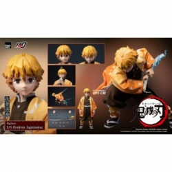 Zenitsu Agatsuma FigZero par ThreeZero - figurine 1/6 Demon Slayer : Kimetsu No Yaiba de 28 cm