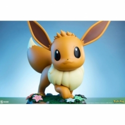 Eevee Life-Size de Sideshow Collectibles - estatua Pokemon a escala 1/1