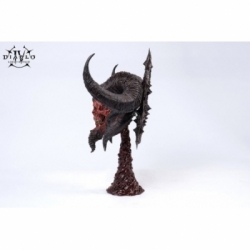 Mephisto Art Mask par Pure Arts - masque 1/2 Diablo IV de 43 cm