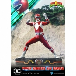 Red Ranger Premium Masterline par Prime 1 Studio - statue 1/4 Mighty Morphin Power Rangers de 62 cm