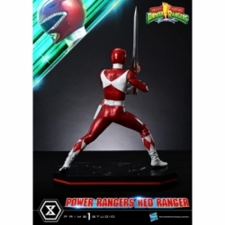 Red Ranger Premium Masterline von Prime 1 Studio - Mighty Morphin Power Rangers 1/4 Maßstab Statue