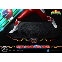 Red Ranger Premium Masterline de Prime 1 Studio - estatua Mighty Morphin Power Rangers a escala 1/4
