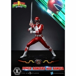 Red Ranger Premium Masterline par Prime 1 Studio - statue 1/4 Mighty Morphin Power Rangers de 62 cm