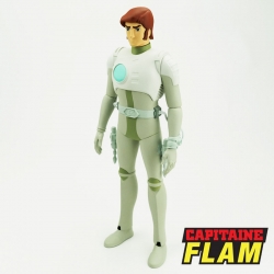 Curtis Newton par HL Pro - figurine Capitaine Flam de 23 cm