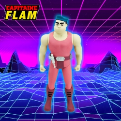 Mala par HL Pro - figurine Capitaine Flam de 20 cm