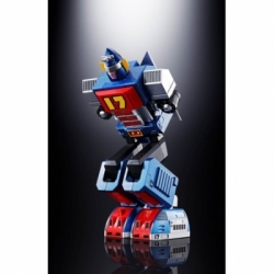 Daitetsujin 17 & 18 Soul of Chogokin di Bandai Tamashii Nations - GX-101S - action figure Daitetsujin 17 alta 18 cm