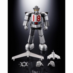Daitetsujin 17 & 18 Soul of Chogokin di Bandai Tamashii Nations - GX-101S - action figure Daitetsujin 17 alta 18 cm