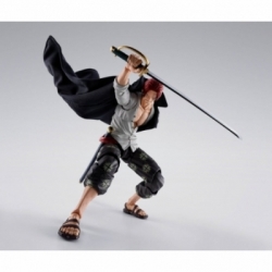 Shanks (Marineford Summit War) S.H.Figuarts par Bandai Tamashii Nations - figurine One Piece de 17 cm