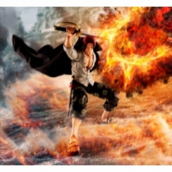 Shanks (Marineford Summit War) S.H.Figuarts van Bandai Tamashii Nations - One Piece 17 cm actiefiguur