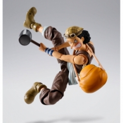Usopp S.H.Figuarts Re-Release par Bandai Tamashii Nations - figurine One Piece de 15 cm