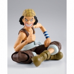 Usopp S.H.Figuarts di Bandai Tamashii Nations Re-Release version - action figure One Piece alta 15 cm