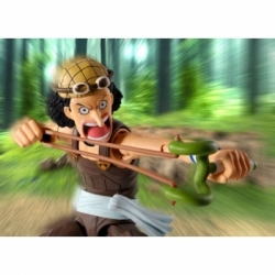Usopp S.H.Figuarts Re-Release par Bandai Tamashii Nations - figurine One Piece de 15 cm