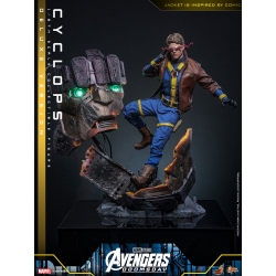 Cyclops di Hot Toys Deluxe version - MMS909 - action figure Avengers: Doomsday in scala 1/6