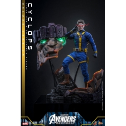 Cyclops Deluxe par Hot Toys - MMS909 - figurine 1/6 Avengers: Doomsday de 30 cm