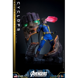 Cyclops de Hot Toys Deluxe version - MMS909 - figura de acción Avengers: Doomsday a escala 1/6