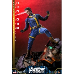 Cyclops de Hot Toys Deluxe version - MMS909 - figura de acción Avengers: Doomsday a escala 1/6