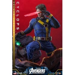 Cyclops de Hot Toys Deluxe version - MMS909 - figura de acción Avengers: Doomsday a escala 1/6