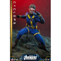 Cyclops di Hot Toys Deluxe version - MMS909 - action figure Avengers: Doomsday in scala 1/6