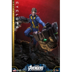 Cyclops Deluxe par Hot Toys - MMS909 - figurine 1/6 Avengers: Doomsday de 30 cm