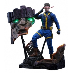 Cyclops de Hot Toys Deluxe version - MMS909 - figura de acción Avengers: Doomsday a escala 1/6