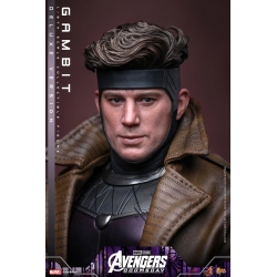 Gambit de Hot Toys Deluxe version - MMS911 - figura de acción Avengers: Doomsday a escala 1/6