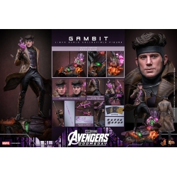 Gambit de Hot Toys Deluxe version - MMS911 - figura de acción Avengers: Doomsday a escala 1/6