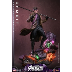 Gambit de Hot Toys Deluxe version - MMS911 - figura de acción Avengers: Doomsday a escala 1/6