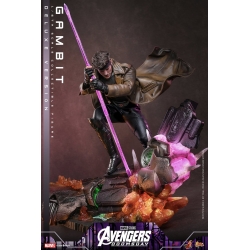 Gambit de Hot Toys Deluxe version - MMS911 - figura de acción Avengers: Doomsday a escala 1/6