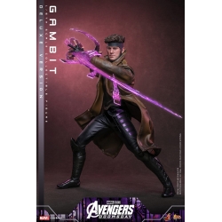 Gambit de Hot Toys Deluxe version - MMS911 - figura de acción Avengers: Doomsday a escala 1/6