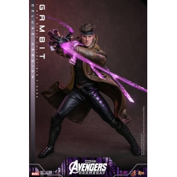 Gambit de Hot Toys Deluxe version - MMS911 - figura de acción Avengers: Doomsday a escala 1/6