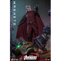 Magneto de Hot Toys Deluxe version - MMS913 - figura de acción Avengers: Doomsday a escala 1/6