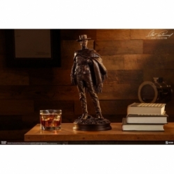 The Man With No Name (Faux Bronze) Clint Eastwood Legacy Collection van Sideshow Collectibles - standbeeld
