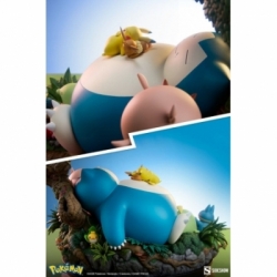 Snorlax di Sideshow Collectibles - statua Pokemon alta 33 cm